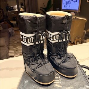 Moon Boot Black Winter Boots